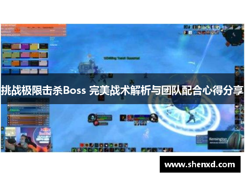 挑战极限击杀Boss 完美战术解析与团队配合心得分享